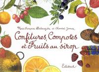 Confitures, compotes et fruits au sirop