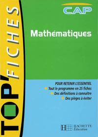 Mathématiques, CAP