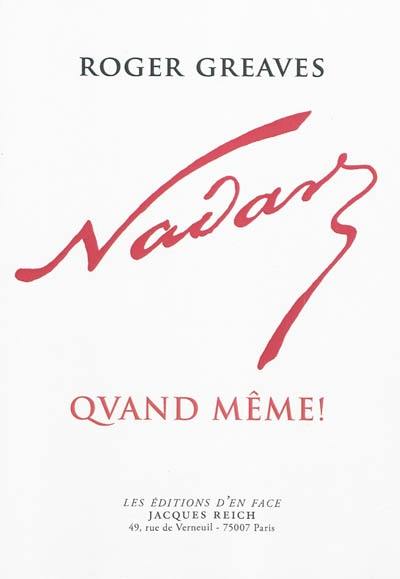 Nadar quand même !