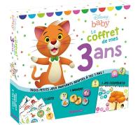 Disney baby : le coffret de mes 3 ans : trois petits jeux amusants adaptés à tes 3 ans !