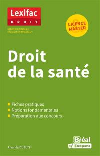 Droit de la santé : licence, master