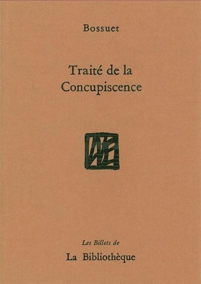 Traité de la concupiscence