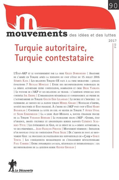 Mouvements, n° 90. Turquie autoritaire, Turquie contestataire