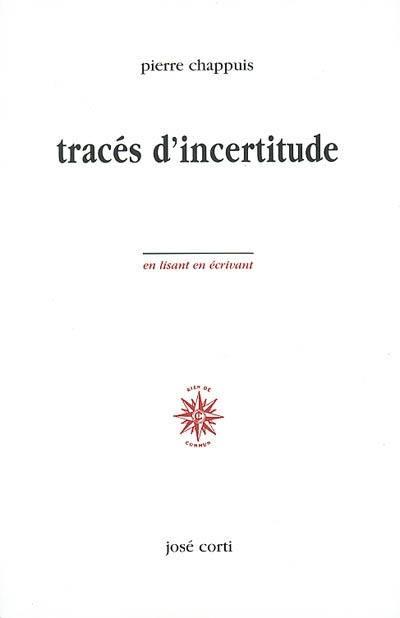 Tracés d'incertitude