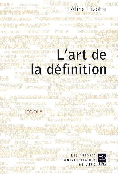 L'art de la définition