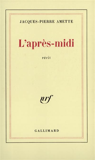 L'Après-midi