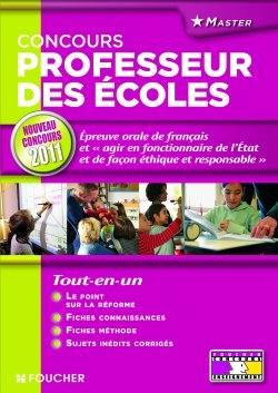 Concours 2011 professeur des écoles : présentation de la préparation d'une séquence d'enseignement en français et interrogation sur la compétence Agir en fonctionnaire de l'Etat et de façon éthique et responsable