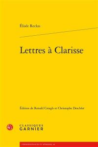 Lettres à Clarisse