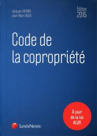 Code de la copropriété 2015