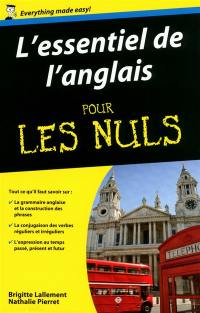 L'essentiel de l'anglais pour les nuls