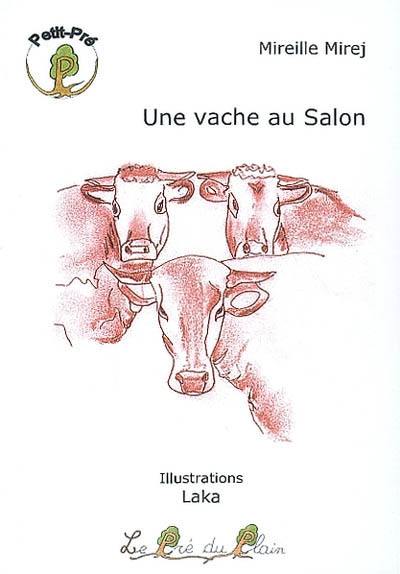 Une vache au Salon