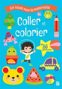 Coller et colorier, 3+ : plus de 170 gommettes