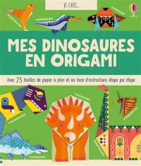 Mes dinosaures en origami