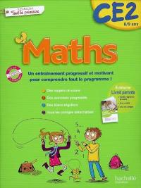 Maths CE2, 8-9 ans : un entraînement progressif et motivant pour comprendre tout le programme !