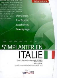 S'implanter en Italie