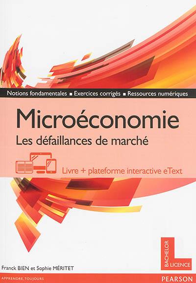 Microéconomie : les défaillances de marché