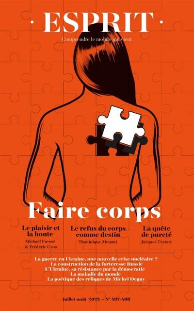 Esprit, n° 487-488. Faire corps