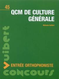 QCM de culture générale