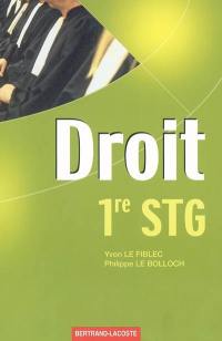 Droit 1re STG