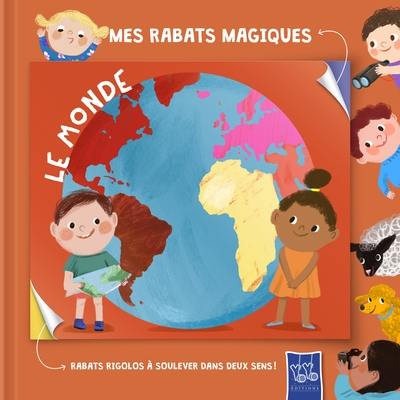 Le monde : rabats rigolos à soulever dans deux sens !