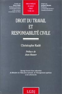 Droit du travail et responsabilité civile