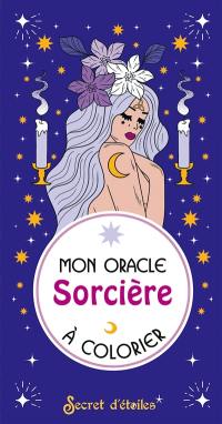 Mon oracle sorcière à colorier : secret d'étoiles