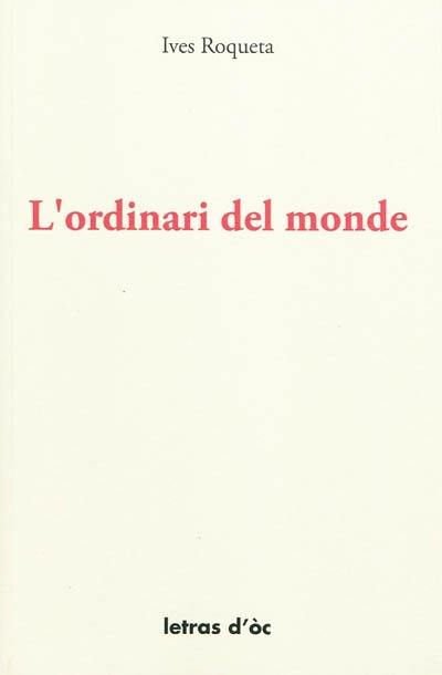 L'ordinari del monde