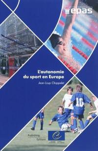 L'autonomie du sport en Europe