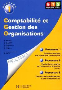 BTS comptabilité et gestion des organisations. Vol. 1. Gestion comptable des opérations commerciales