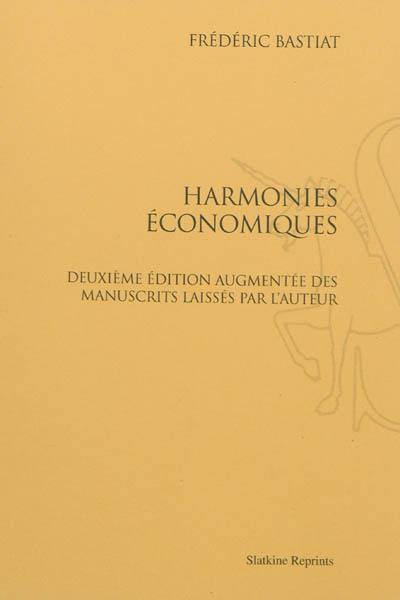 Harmonies économiques