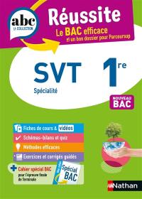 SVT 1re : spécialité : nouveau bac