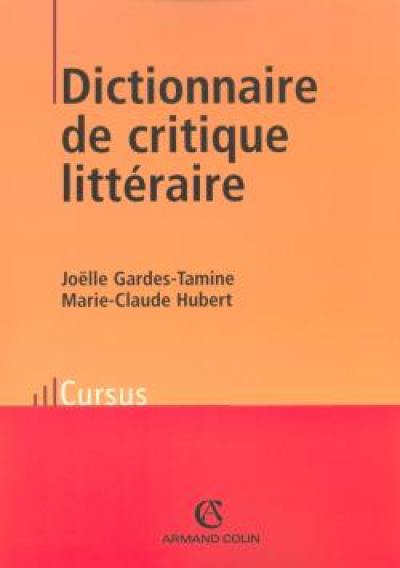 Dictionnaire de critique littéraire