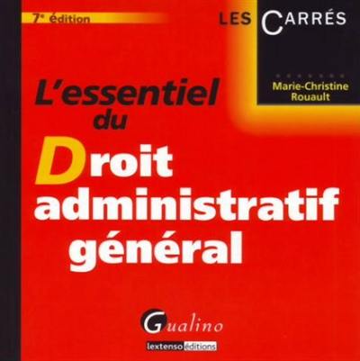 L'essentiel du droit administratif général