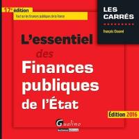 L'essentiel des finances publiques de l'Etat : édition 2016