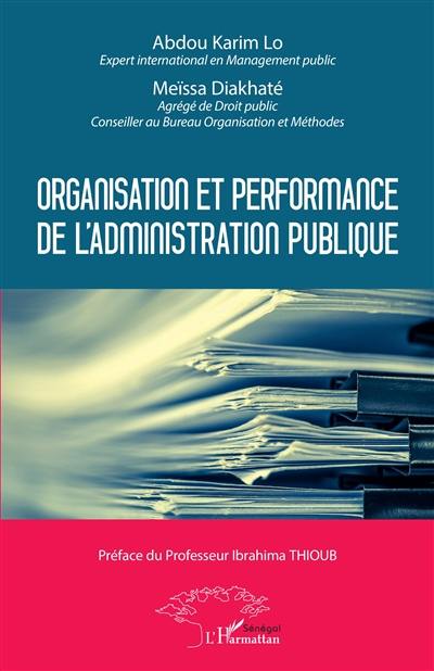 Organisation et performance de l'administration publique