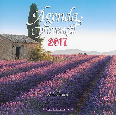 Agenda provençal 2017 : couverture lavande