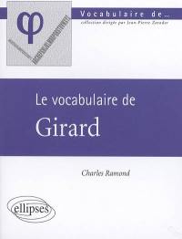 Le vocabulaire de Girard