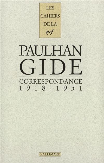 Correspondance 1918-1951