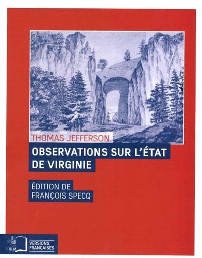 Observations sur l'Etat de Virginie