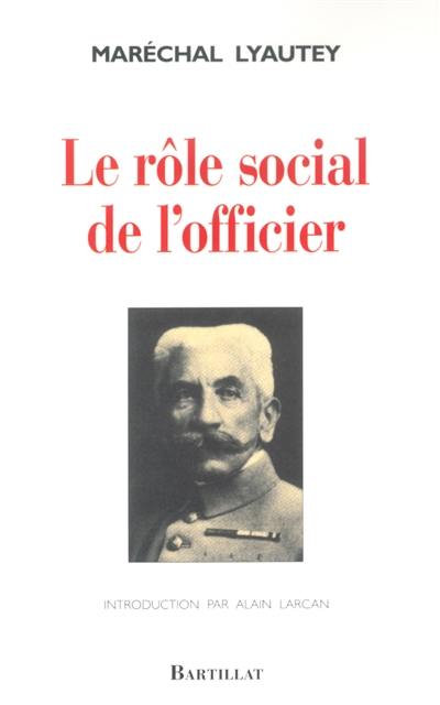 Le rôle social de l'officier