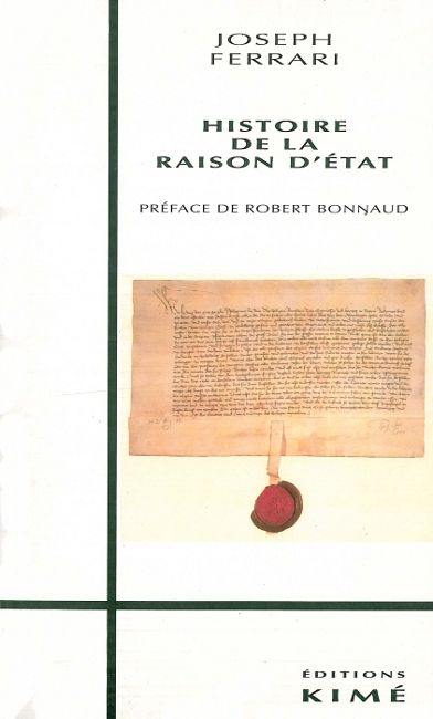 Histoire de la raison d'Etat