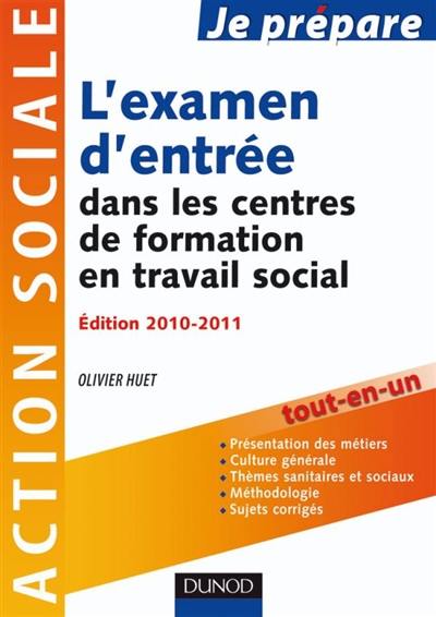 Je prépare l'examen d'entrée dans les centres de formation en travail social