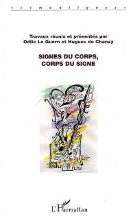 Signes du corps, corps du signe