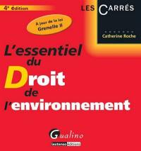 L'essentiel du droit de l'environnement