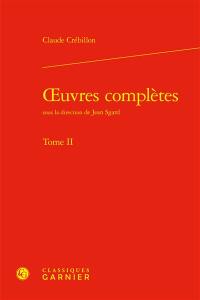 Oeuvres complètes. Vol. 2