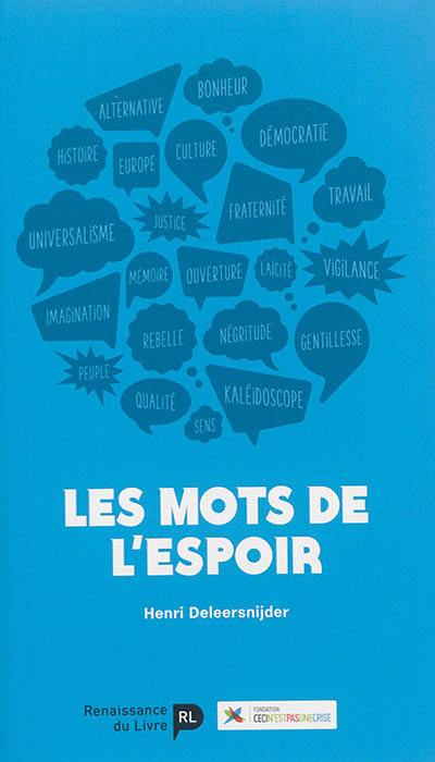 Les mots de l'espoir