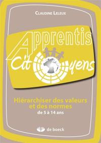 Hiérarchiser des valeurs et des normes de 5 à 14 ans