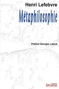 Métaphilosophie