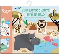 Animaux : 200 autocollants. Animal stickers. Pegatinas de animales