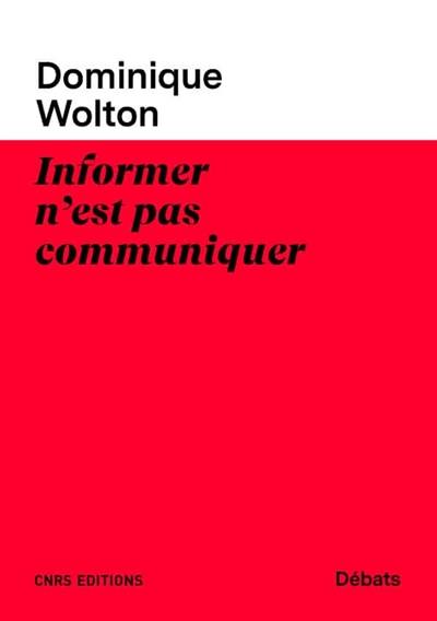 Informer n'est pas communiquer